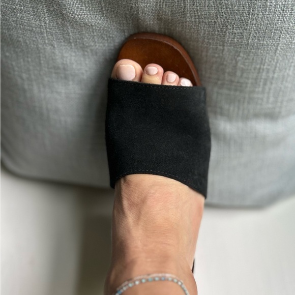 Axel Salto Black and Brown Studded Mules - Picture 6 of 8